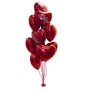 купить гелиевые шары в форме сердца  - купить с доставкой в по Барнаулу